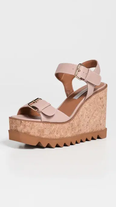 Stella McCartney Sneakelyse 120 Eco Grainy Alter Mat Sandals Blush | Thumbnail 2 Stella McCartney Sneakelyse 120 Eco Grainy Alter Mat Sandals Blush | Thumbnail 2