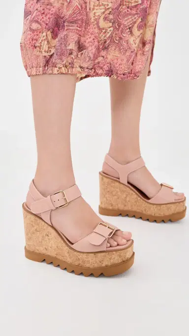 Stella McCartney Sneakelyse 120 Eco Grainy Alter Mat Sandals Blush | Thumbnail 3 Stella McCartney Sneakelyse 120 Eco Grainy Alter Mat Sandals Blush | Thumbnail 3
