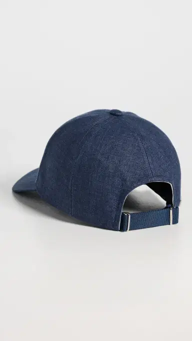 Varsity Headwear Legacy Structured Linen Hat Oxford Blue | Thumbnail 3 Varsity Headwear Legacy Structured Linen Hat Oxford Blue | Thumbnail 3