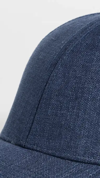 Varsity Headwear Legacy Structured Linen Hat Oxford Blue | Thumbnail 4 Varsity Headwear Legacy Structured Linen Hat Oxford Blue | Thumbnail 4