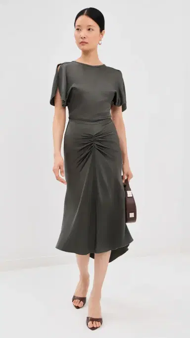 Victoria Beckham Bela Skirt Ore | Thumbnail 5 Victoria Beckham Bela Skirt Ore | Thumbnail 5