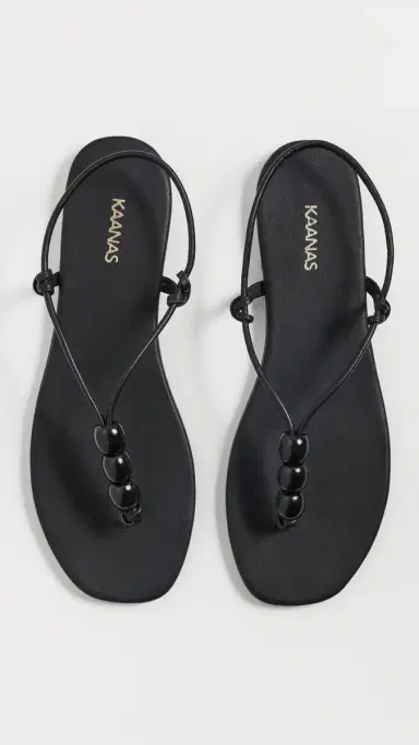 Kaanas Vitoria Sandals Black 9 | Thumbnail 5 Kaanas Vitoria Sandals Black 9 | Thumbnail 5