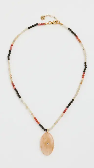 Maison Irem Chesnut Necklace Mix Colors One Size | Thumbnail 2 Maison Irem Chesnut Necklace Mix Colors One Size | Thumbnail 2