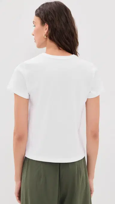 RAILS Girlfriend Tee White | Thumbnail 3 RAILS Girlfriend Tee White | Thumbnail 3