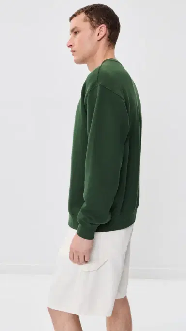 Museum of Peace and Quiet Diner Crewneck Sweatshirt Forest | Thumbnail 4 Museum of Peace and Quiet Diner Crewneck Sweatshirt Forest | Thumbnail 4