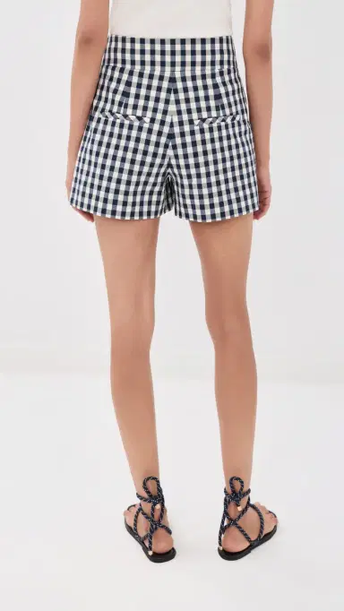 Veronica Beard Haina Shorts Navy/Dove | Thumbnail 3 Veronica Beard Haina Shorts Navy/Dove | Thumbnail 3