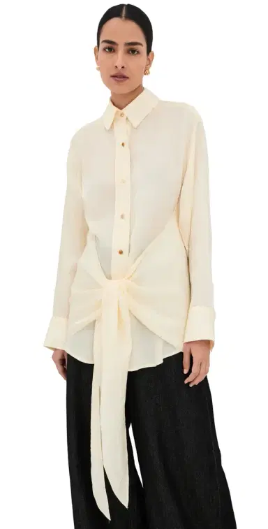 OSSOU Arroyo Shirt Ecru | Thumbnail 1 OSSOU Arroyo Shirt Ecru | Thumbnail 1