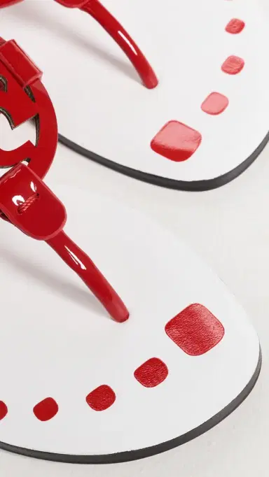 Tory Burch Miller Nail Polish Sandals Flash Red 5 | Thumbnail 6 Tory Burch Miller Nail Polish Sandals Flash Red 5 | Thumbnail 6