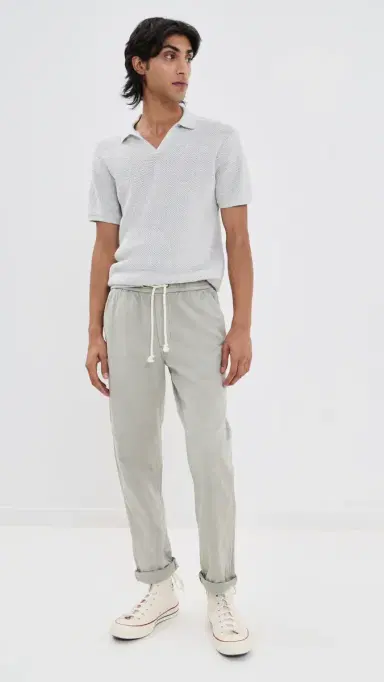 Marine Layer aturday tretch Beach Pants Faded Vetiver | Thumbnail 5 Marine Layer aturday tretch Beach Pants Faded Vetiver | Thumbnail 5