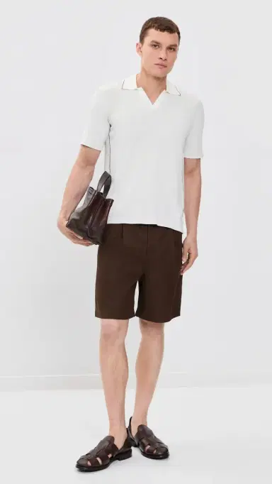 rag & bone Conrad ilk Blend Johnny Polo Chalk | Thumbnail 5 rag & bone Conrad ilk Blend Johnny Polo Chalk | Thumbnail 5