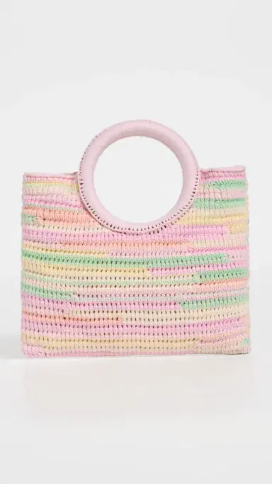 LoveShackFancy Velle Pouch Tropical Swirl One Size | Thumbnail 2 LoveShackFancy Velle Pouch Tropical Swirl One Size | Thumbnail 2