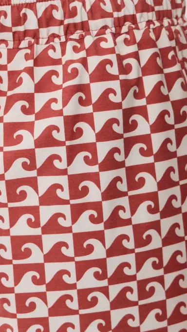 Faherty All Day Swim Trunks 6 Clay Wave Block S | Thumbnail 6 Faherty All Day Swim Trunks 6 Clay Wave Block S | Thumbnail 6
