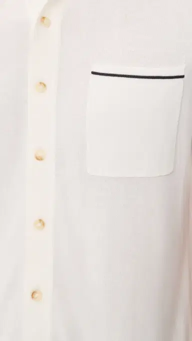 rag & bone Conrad ilk Blend Dalton hirt Chalk | Thumbnail 6 rag & bone Conrad ilk Blend Dalton hirt Chalk | Thumbnail 6