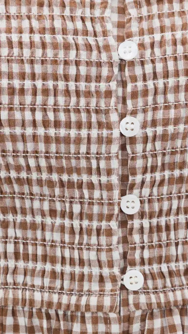 Marea Celine Gingham Dress ocha ini Gingham | Thumbnail 6 Marea Celine Gingham Dress ocha ini Gingham | Thumbnail 6