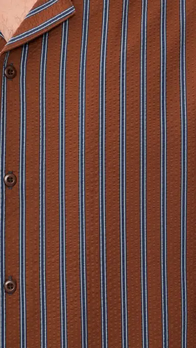 RAILS Amalfi Shirt Rust Navy tripe | Thumbnail 6 RAILS Amalfi Shirt Rust Navy tripe | Thumbnail 6
