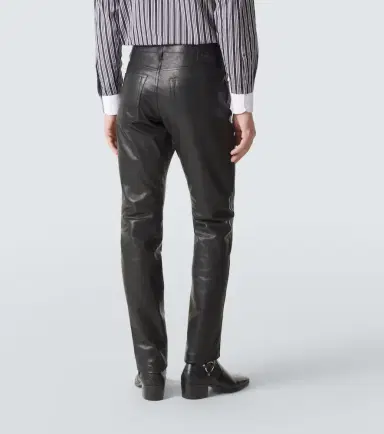 Tom Ford Leather slim pants | Thumbnail 3 Tom Ford Leather slim pants | Thumbnail 3