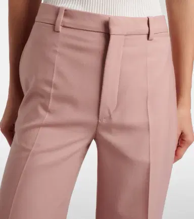 Chloé Chloé Virgin wool flared pants | Thumbnail 3 Chloé Chloé Virgin wool flared pants | Thumbnail 3