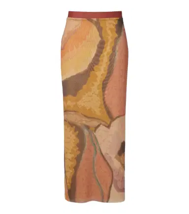 SIR Printed mesh maxi skirt | Thumbnail 1 SIR Printed mesh maxi skirt | Thumbnail 1