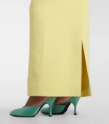 Elie Saab Embroidered halterneck cady maxi dress | Thumbnail 3 Elie Saab Embroidered halterneck cady maxi dress | Thumbnail 3