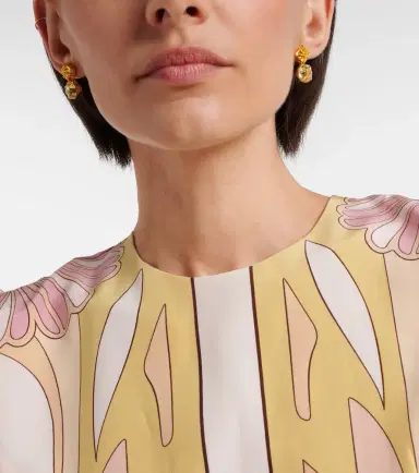 Jennifer Behr Gaven embellished gold-plated earrings | Thumbnail 5 Jennifer Behr Gaven embellished gold-plated earrings | Thumbnail 5