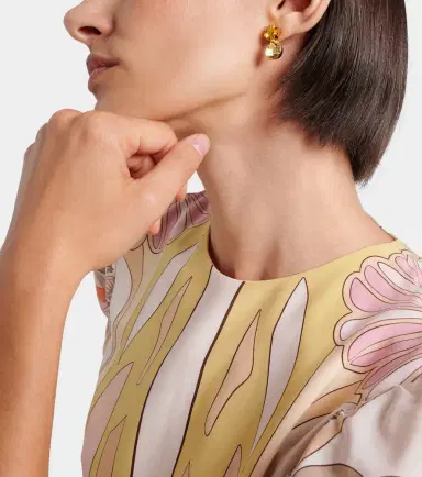 Jennifer Behr Gaven embellished gold-plated earrings | Thumbnail 6 Jennifer Behr Gaven embellished gold-plated earrings | Thumbnail 6