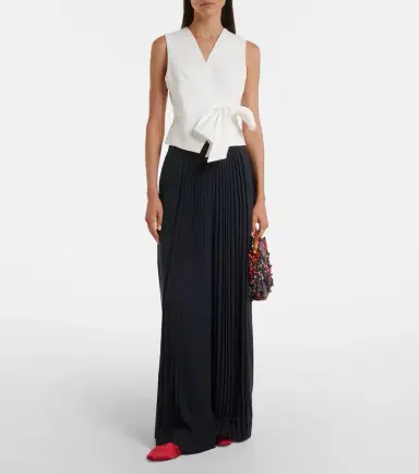 Max Mara Draped cady vest | Thumbnail 3 Max Mara Draped cady vest | Thumbnail 3