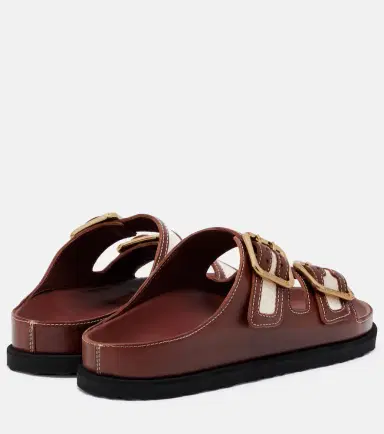 Birkenstock 1774 Arizona leather and canvas sandals | Thumbnail 2 Birkenstock 1774 Arizona leather and canvas sandals | Thumbnail 2