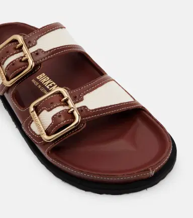 Birkenstock 1774 Arizona leather and canvas sandals | Thumbnail 4 Birkenstock 1774 Arizona leather and canvas sandals | Thumbnail 4