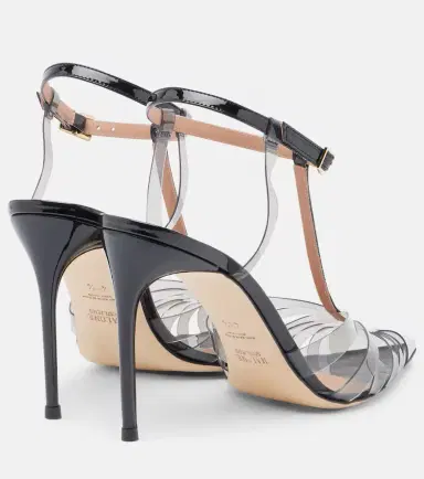 Malone Souliers Jilia leather-trimmed PVC slingback pumps | Thumbnail 2 Malone Souliers Jilia leather-trimmed PVC slingback pumps | Thumbnail 2