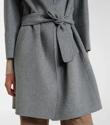 'S Max Mara 'S Max Mara Virgin wool wrap coat | Thumbnail 3 'S Max Mara 'S Max Mara Virgin wool wrap coat | Thumbnail 3