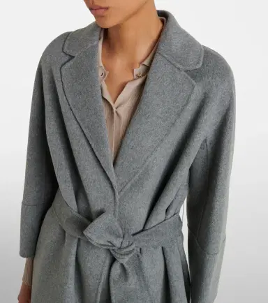 'S Max Mara 'S Max Mara Virgin wool wrap coat | Thumbnail 4 'S Max Mara 'S Max Mara Virgin wool wrap coat | Thumbnail 4