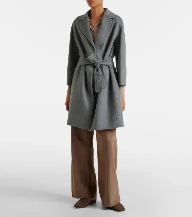'S Max Mara 'S Max Mara Virgin wool wrap coat | Thumbnail 5 'S Max Mara 'S Max Mara Virgin wool wrap coat | Thumbnail 5