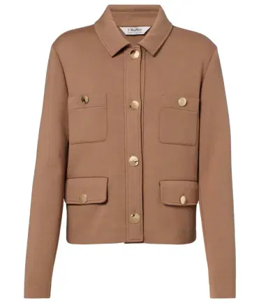 'S Max Mara Cotton-blend jacket | Thumbnail 1 'S Max Mara Cotton-blend jacket | Thumbnail 1