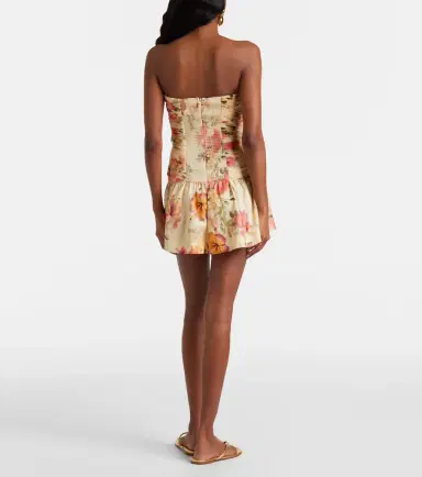 Zimmermann Mahon floral cotton romper | Thumbnail 4 Zimmermann Mahon floral cotton romper | Thumbnail 4