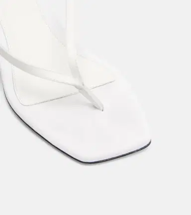 TOTEME Floral-appliqué satin slingback sandals | Thumbnail 4 TOTEME Floral-appliqué satin slingback sandals | Thumbnail 4