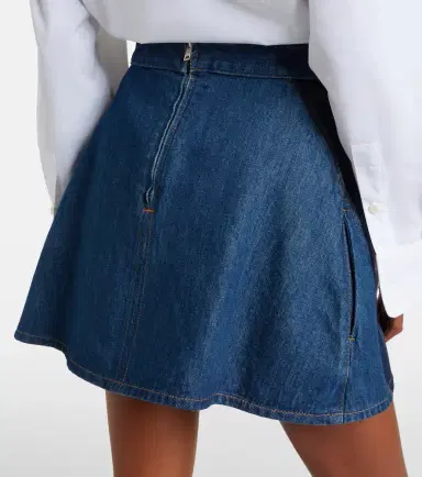 Givenchy Logo denim miniskirt | Thumbnail 3 Givenchy Logo denim miniskirt | Thumbnail 3