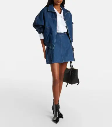 Givenchy Logo denim miniskirt | Thumbnail 4 Givenchy Logo denim miniskirt | Thumbnail 4