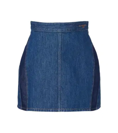 Givenchy Logo denim miniskirt | Thumbnail 1 Givenchy Logo denim miniskirt | Thumbnail 1
