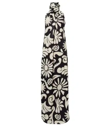 Cala de la Cruz Oliviera printed halterneck maxi dress | Thumbnail 1 Cala de la Cruz Oliviera printed halterneck maxi dress | Thumbnail 1