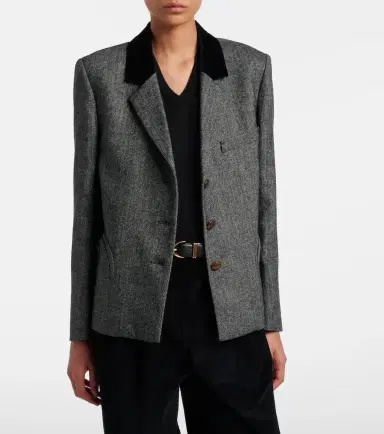Blazé Milano Blazé Milano Shelley wool-blend tweed blazer | Thumbnail 5 Blazé Milano Blazé Milano Shelley wool-blend tweed blazer | Thumbnail 5