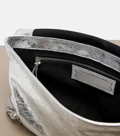 Balenciaga Le City metallic leather clutch | Thumbnail 3 Balenciaga Le City metallic leather clutch | Thumbnail 3