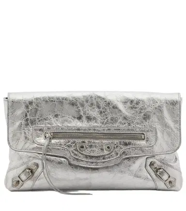 Balenciaga Le City metallic leather clutch | Thumbnail 1 Balenciaga Le City metallic leather clutch | Thumbnail 1
