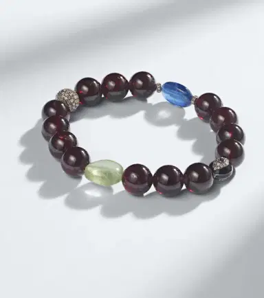 Ileana Makri Sterling silver beaded bracelet with gemstones | Thumbnail 3 Ileana Makri Sterling silver beaded bracelet with gemstones | Thumbnail 3