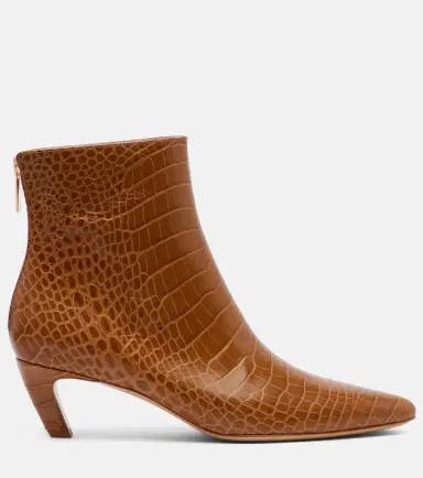 Gabriela Hearst Clayton croc-effect leather ankle boots | Thumbnail 2 Gabriela Hearst Clayton croc-effect leather ankle boots | Thumbnail 2