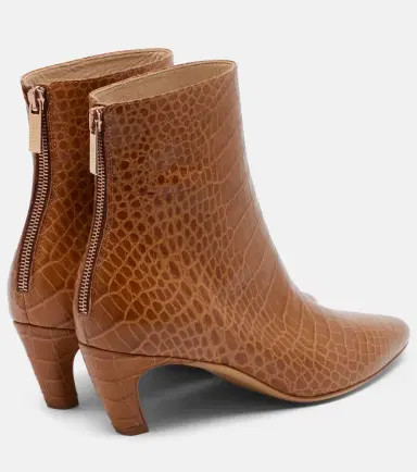Gabriela Hearst Clayton croc-effect leather ankle boots | Thumbnail 4 Gabriela Hearst Clayton croc-effect leather ankle boots | Thumbnail 4