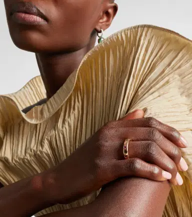 Pomellato Iconica Extra Slim 18kt rose gold ring with gemstones | Thumbnail 2 Pomellato Iconica Extra Slim 18kt rose gold ring with gemstones | Thumbnail 2