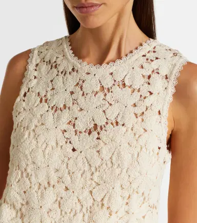 Velvet Simona cotton-blend guipure lace top | Thumbnail 5 Velvet Simona cotton-blend guipure lace top | Thumbnail 5