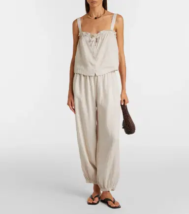 Velvet Camber linen balloon pants | Thumbnail 3 Velvet Camber linen balloon pants | Thumbnail 3
