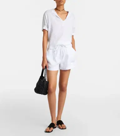 Velvet Vivica linen top | Thumbnail 4 Velvet Vivica linen top | Thumbnail 4