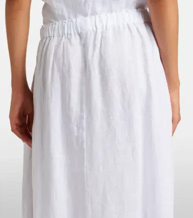 Velvet Virginia linen midi skirt | Thumbnail 5 Velvet Virginia linen midi skirt | Thumbnail 5